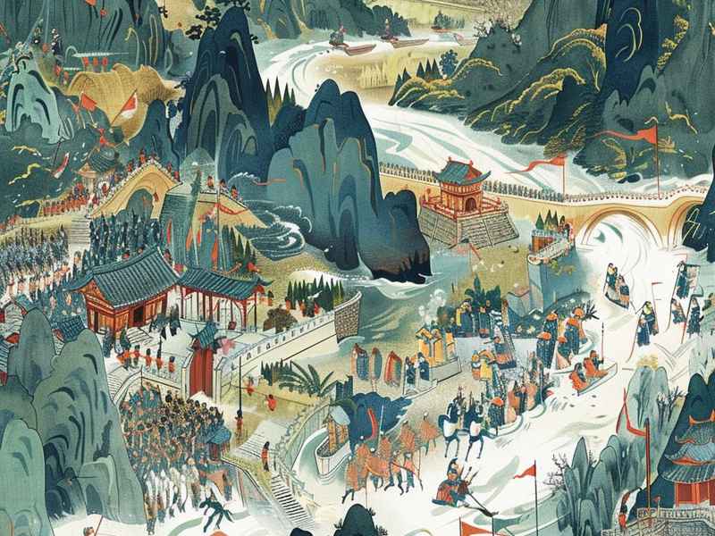 历史故事 插画；历史故事 插画素材