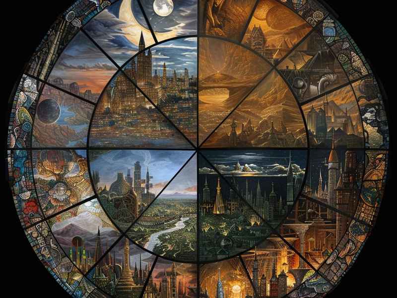 世界历史绘画 - 世界历史绘画明信片