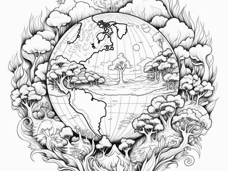世界神话故事简笔画简单又好看，世界神话故事简笔画简单又好看四年级