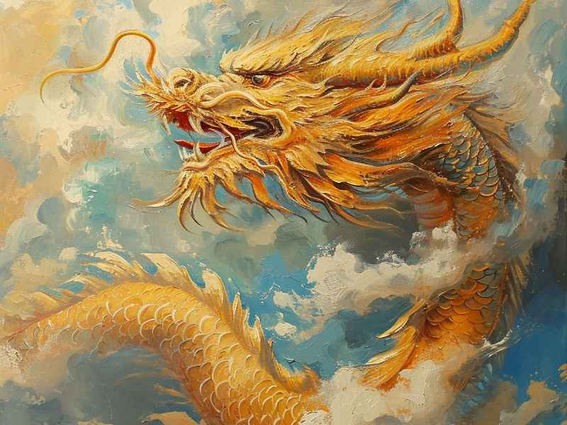 讲一下龙的故事、讲一下龙的故事作文