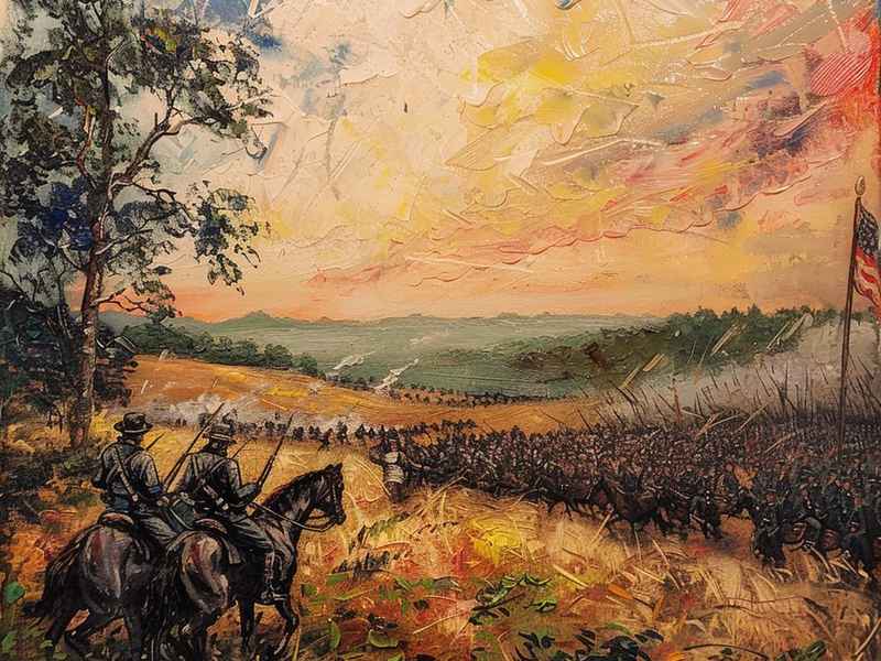 历史事件油画（中国历史事件油画）
