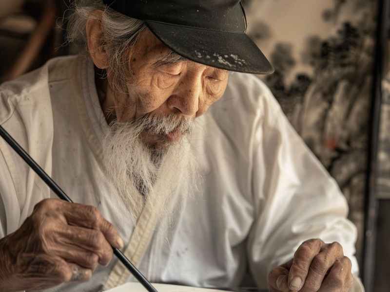 书画奇闻，书画奇男