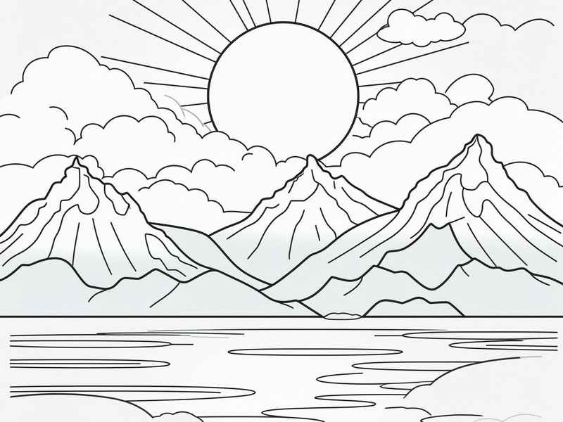 大自然奇观图片、大自然奇观图片简笔画