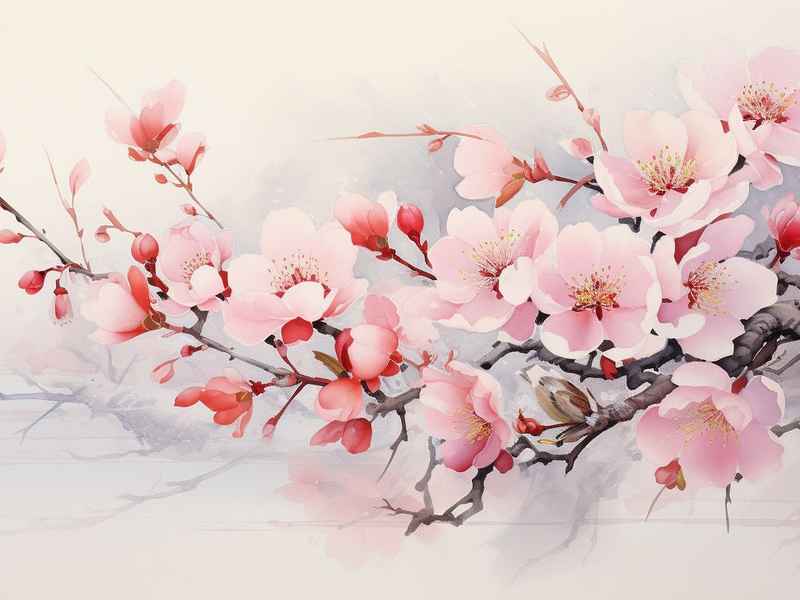 关于桃花的七言古诗、关于桃花的七言古诗四句