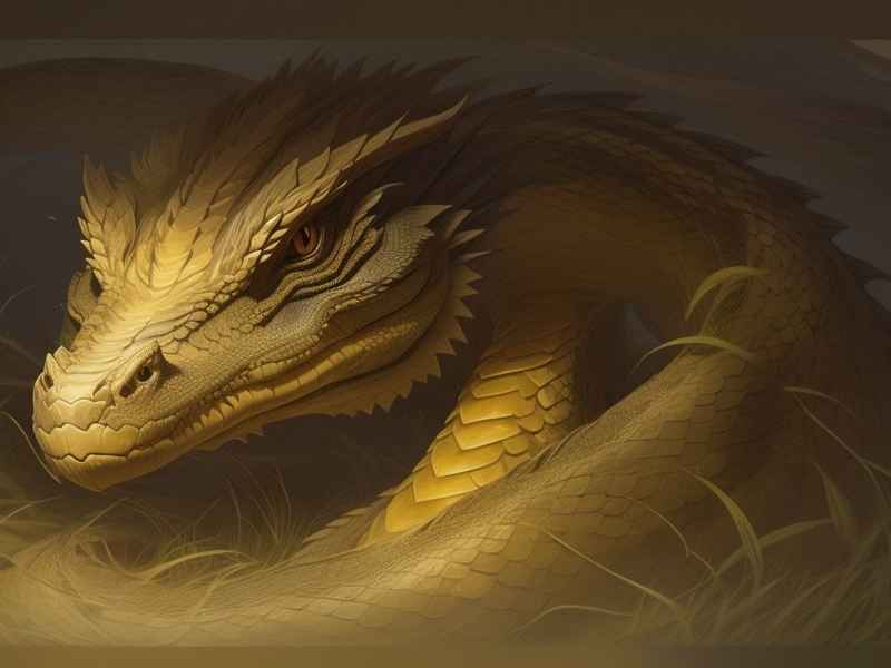 黄金蟒故事解说，黄金巨蟒的故事