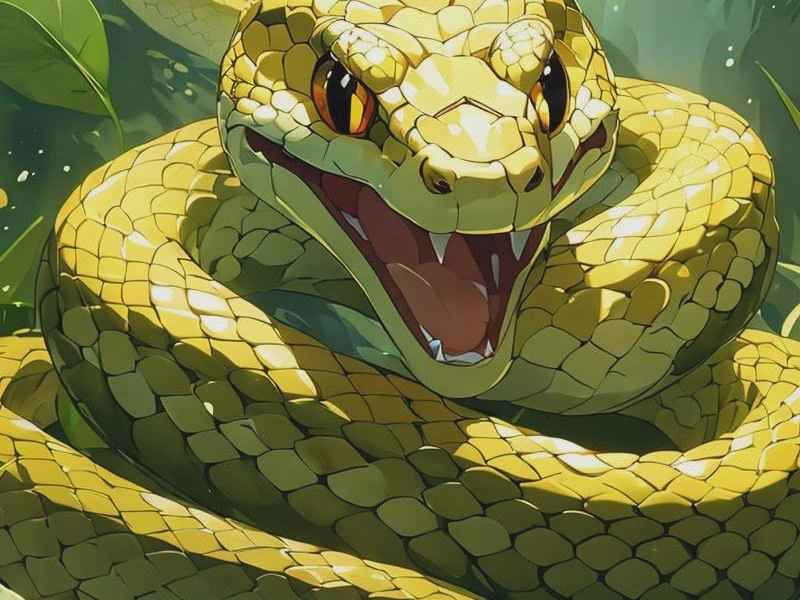 黄金蟒故事解说，黄金巨蟒的故事
