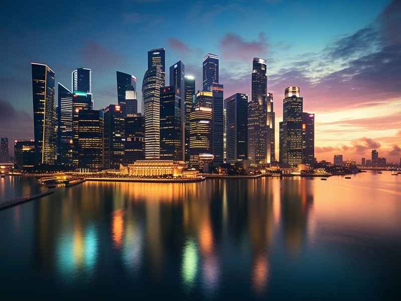 新加坡夜景图片 新加坡夜景图片大全