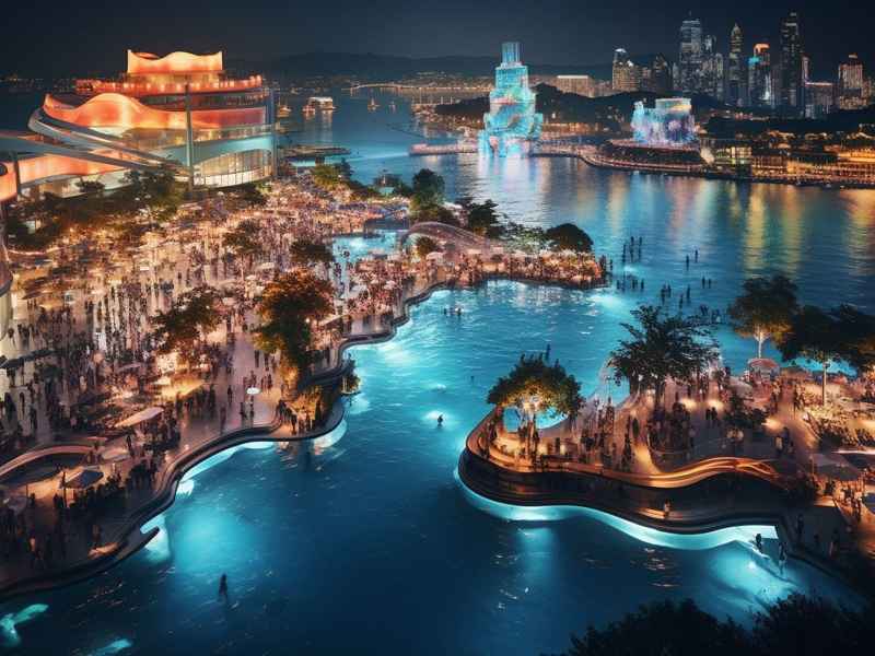 新加坡夜景句子;赞美新加坡夜景的句子 新加坡夜景句子;赞美新加坡夜景的句子