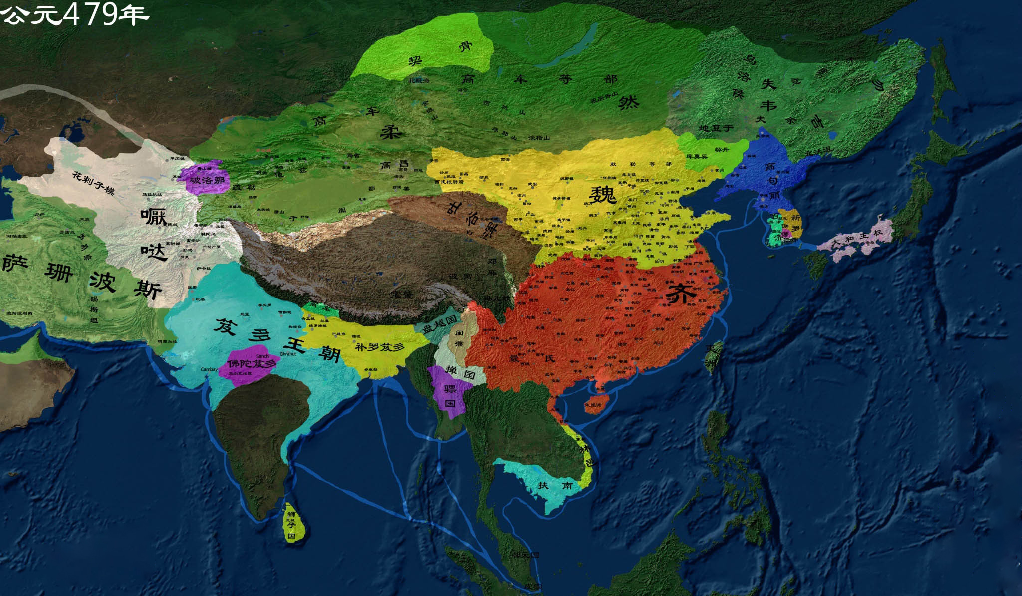 武帝-【阿族说帝王】推广汉化，并带头改姓，你知道这个首次促进名族大融合