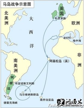 军事历史-英阿马岛战争发生于哪年？英阿马岛战争损失多少？